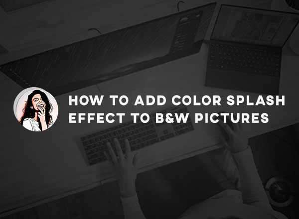 how to add color splash effect